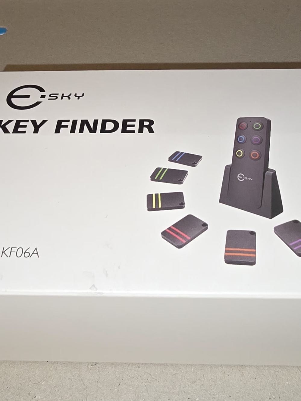 Sky Key Finder Set with Multicolor Tags